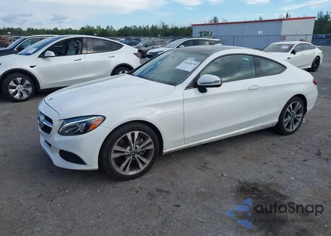 2018 Mercedes-Benz C 300 z USA, uszkodzony, nr VIN WDDWJ4JB9JF731349
